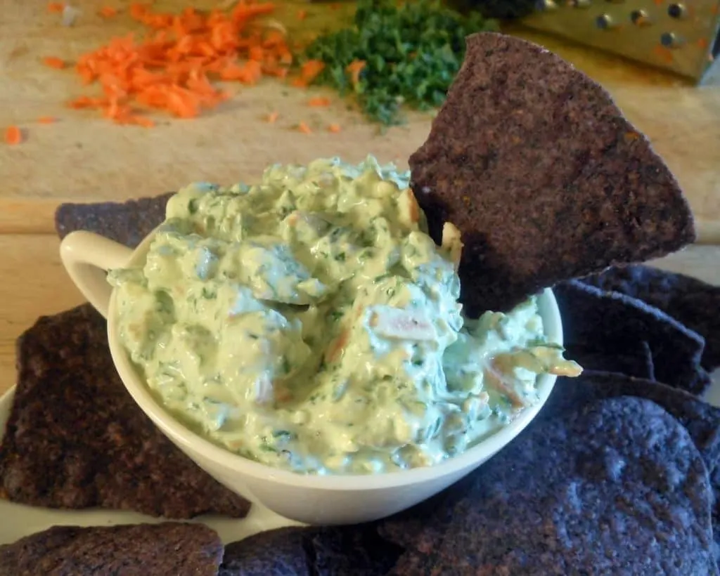 Light Spinach Dip