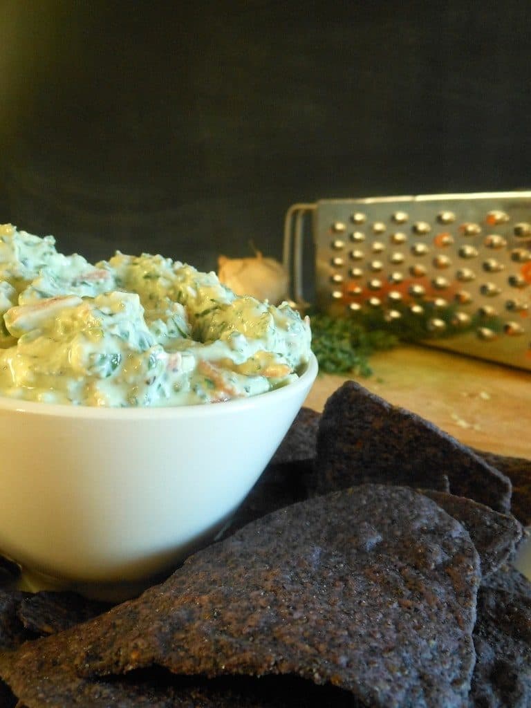 Light Spinach Dip