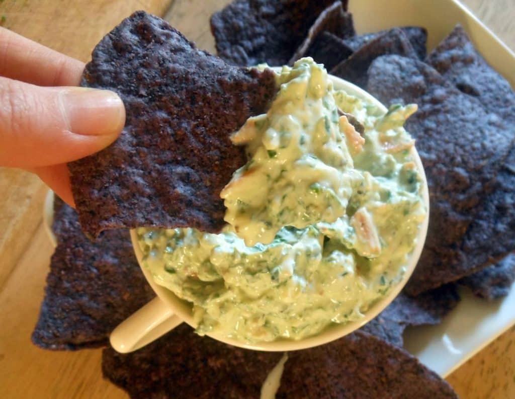 Light Spinach Dip