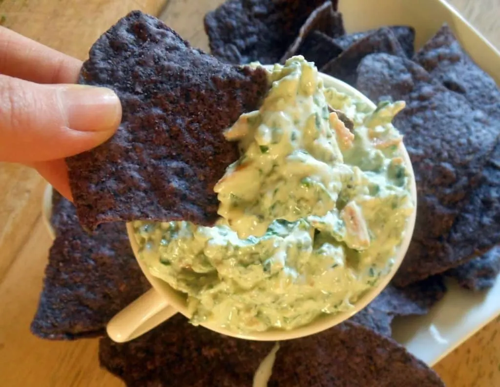 Light Spinach Dip