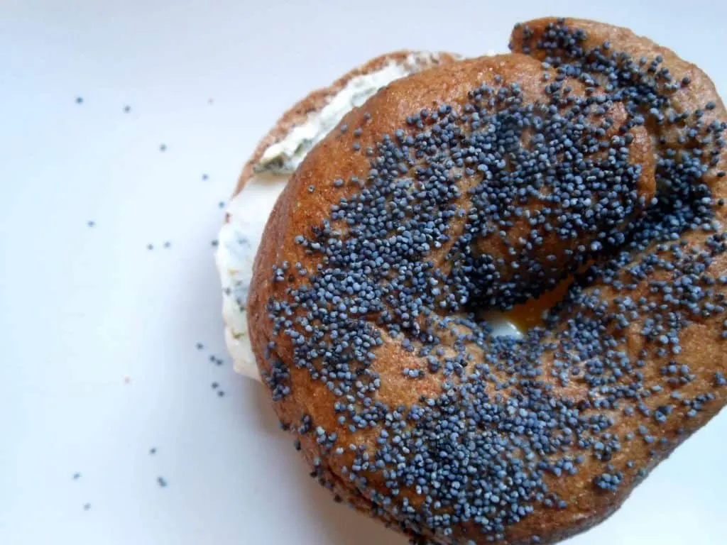 Whole Wheat Poppy Seed Bagels