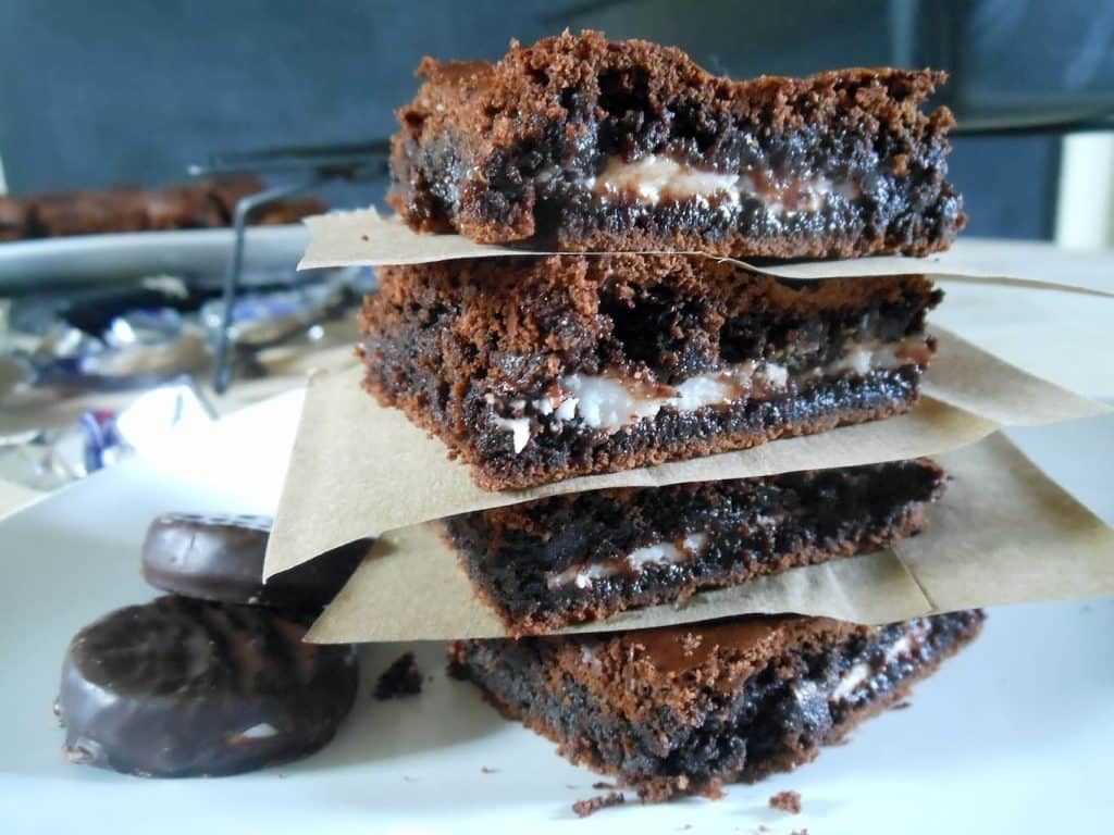 York Peppermint Brownies