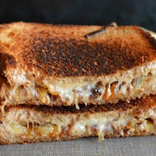 Caramelized Onion Grilled Cheese