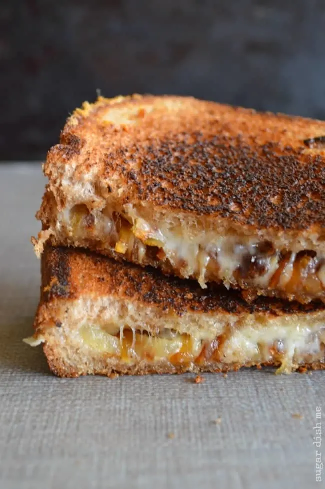 Grilled Cheese with Caramelized Onions