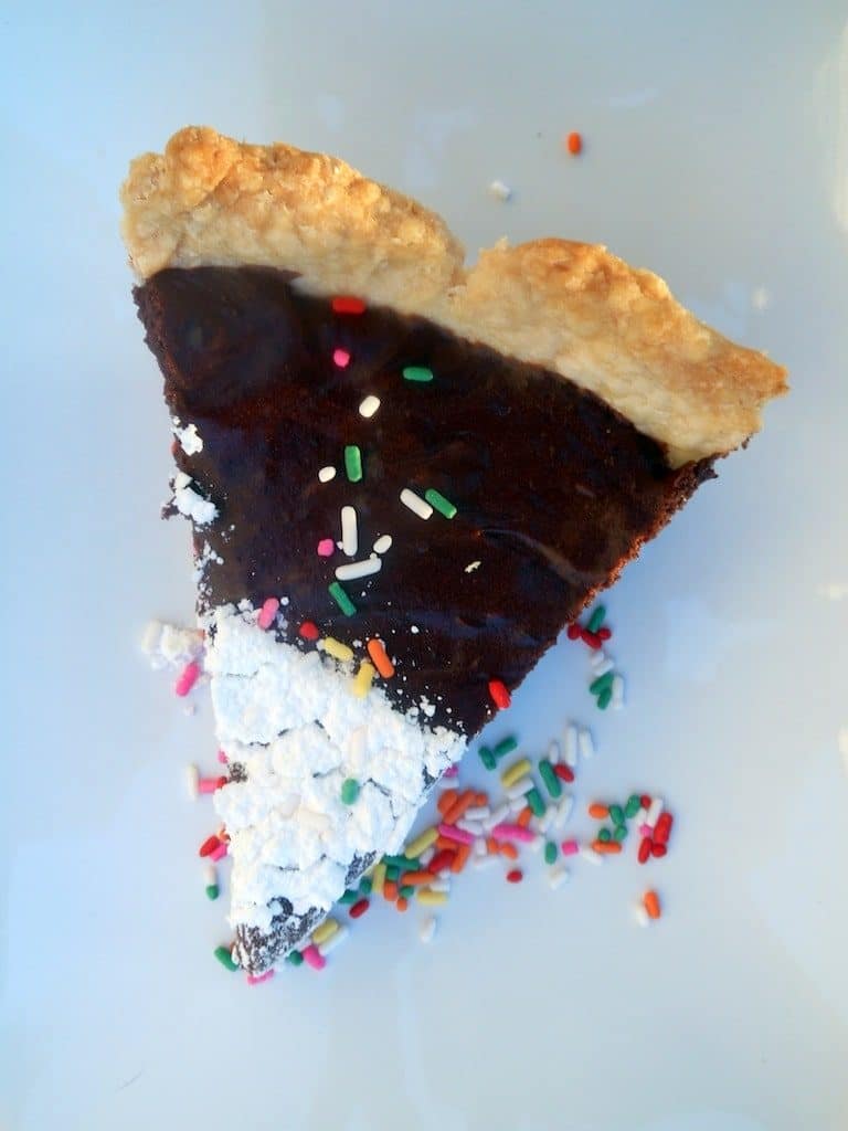 Dark Chocolate Truffle Pie Recipe