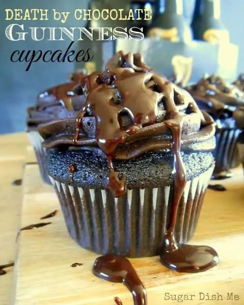Death by Chocolate Guinness Cupcakes