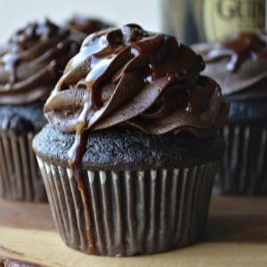 Death by Chocolate Guinness Cupcakes