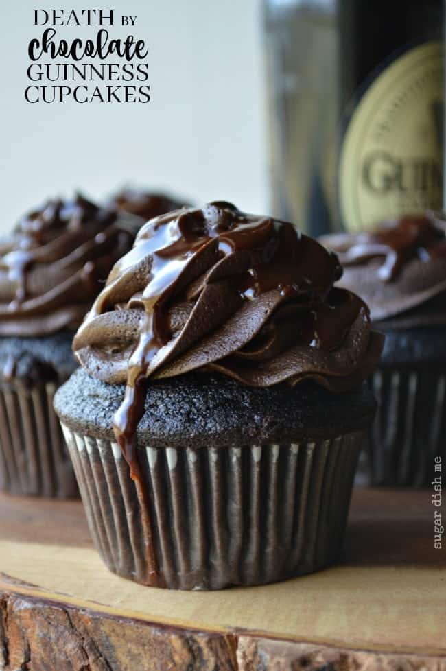 Death by Chocolate Guinness Cupcakes