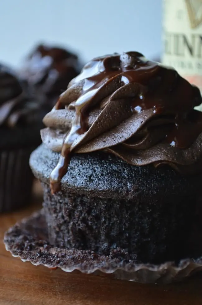 Death by Chocolate Guinness Cupcakes