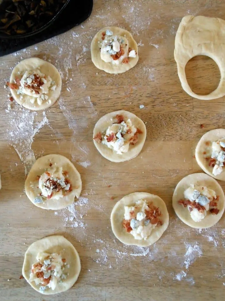 homemade pierogies