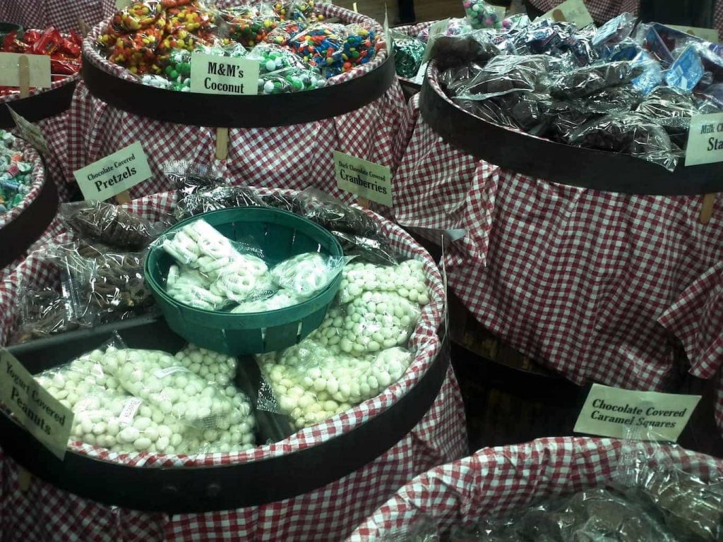 Candy Barrels, Mast General Store, Asheville