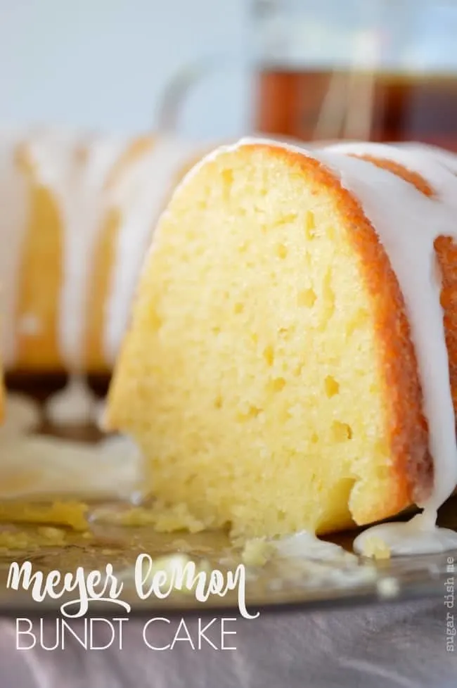 Meyer Lemon Bundt Cake Recipe