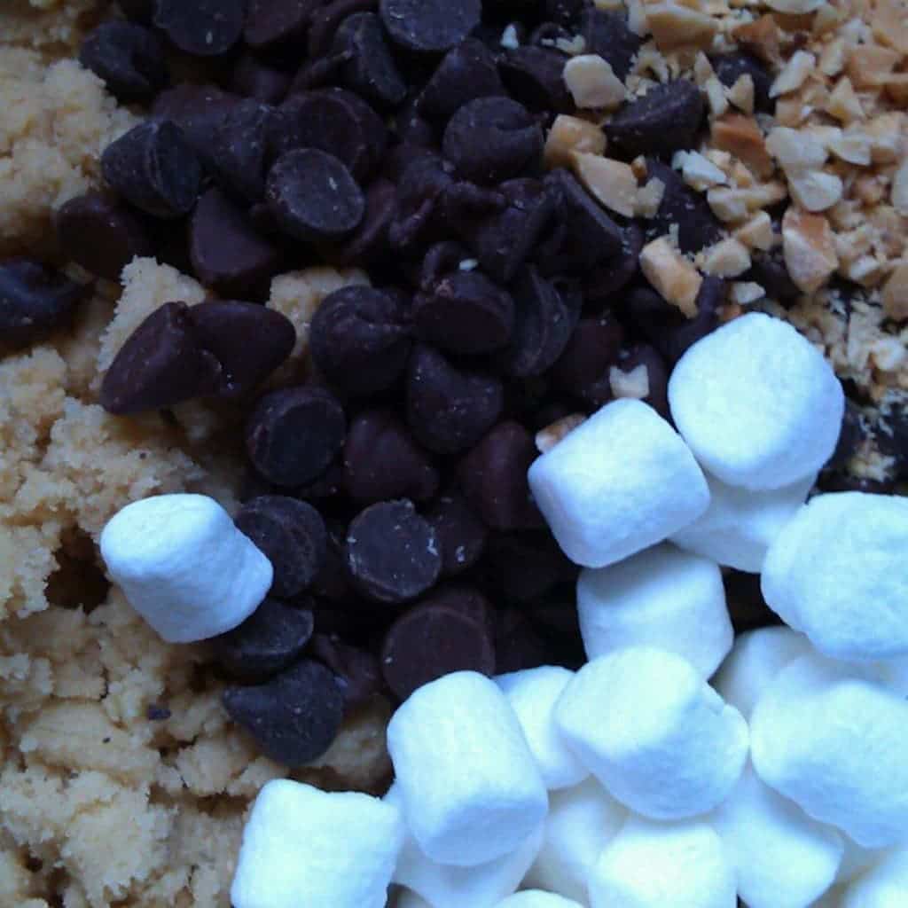 rocky road cookie dough