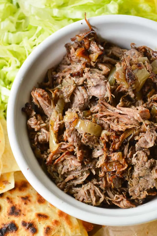 Slow Cooker Philly Beef for Sandwiches or Quesadillas