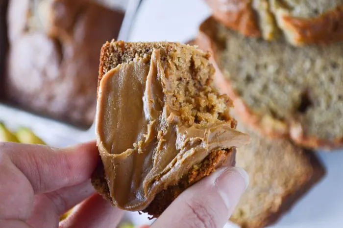 Biscoff Banana Bread Spread with Cookie Butter