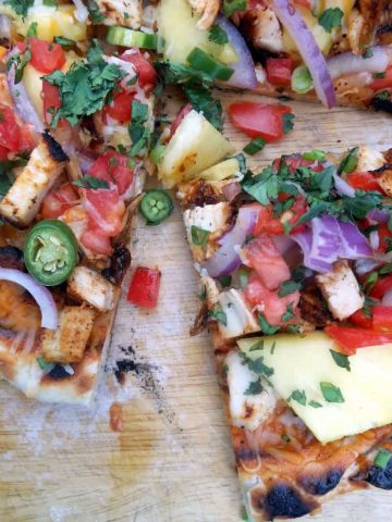 Grilled BBQ Chicken Pizza Recipe