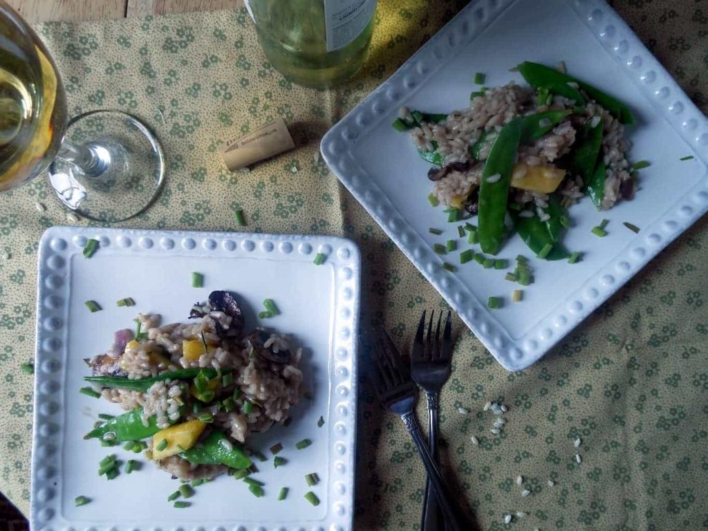 Risotto with Pineapple and Coconut Milk