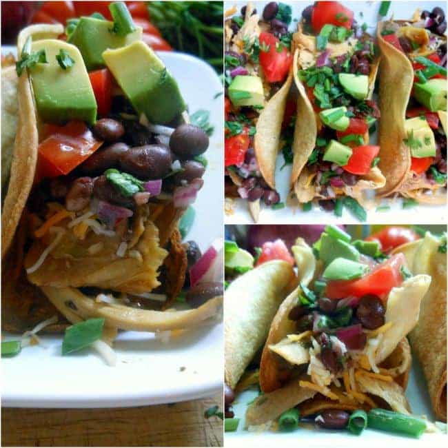 Permalink to: Roasted Cilantro Chicken Tacos with Black Bean Salad