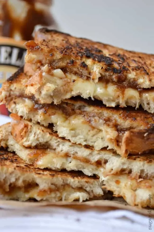Grilled Cheese with Apple Butter
