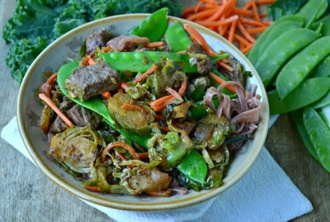 Brussels Sprouts Stir Fry