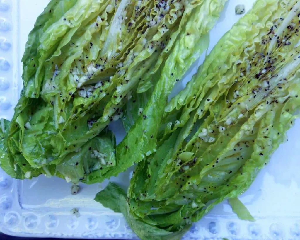 Grilled Romaine