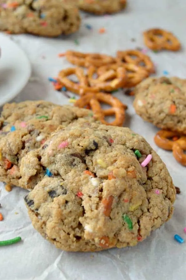 Everything But The Kitchen Sink Cookies