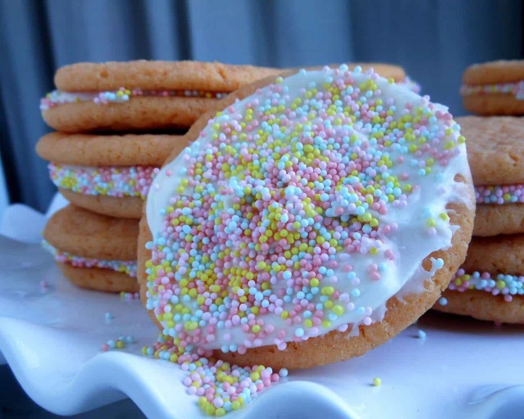 Orange Creamsicle Cookies