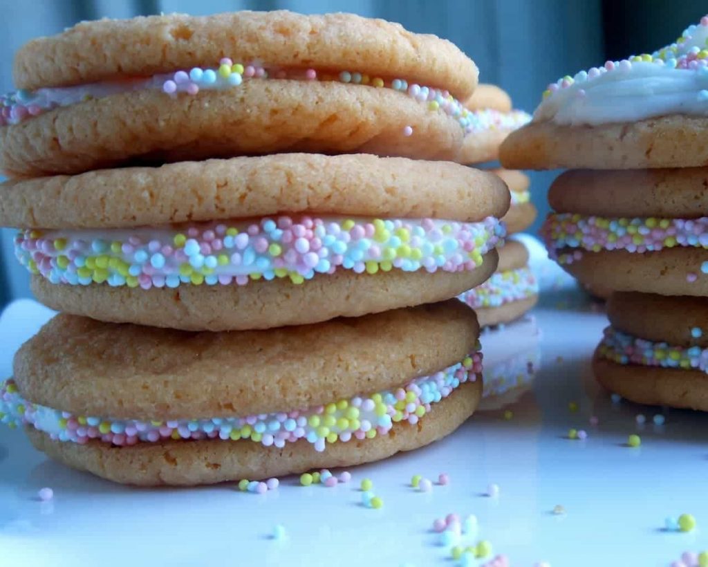 Orange Creamsicle Cookies