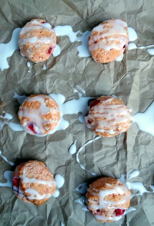 Strawberries and Cream Scones