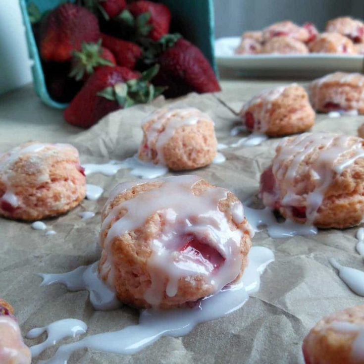 Strawberries and Cream Scones