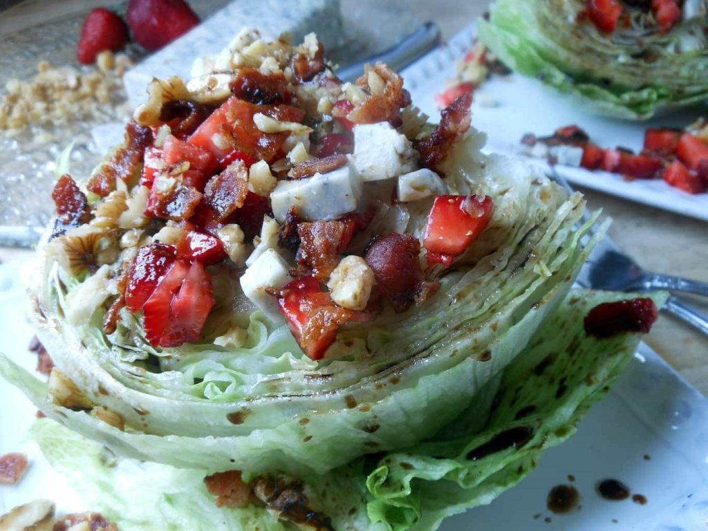 Strawberry Balsamic Wedge Salad