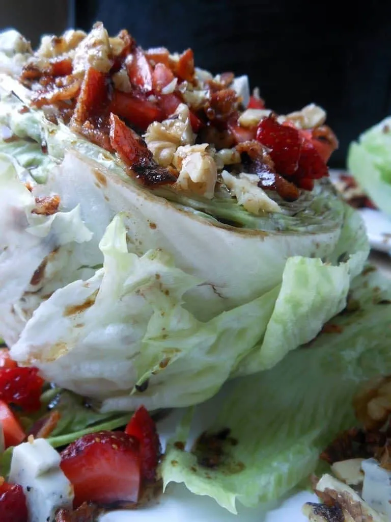 Strawberry Balsamic Wedge Salad