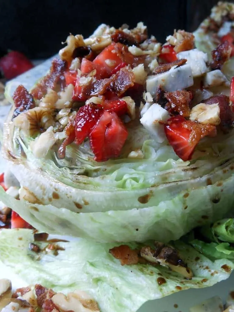 Strawberry Balsamic Wedge Salad