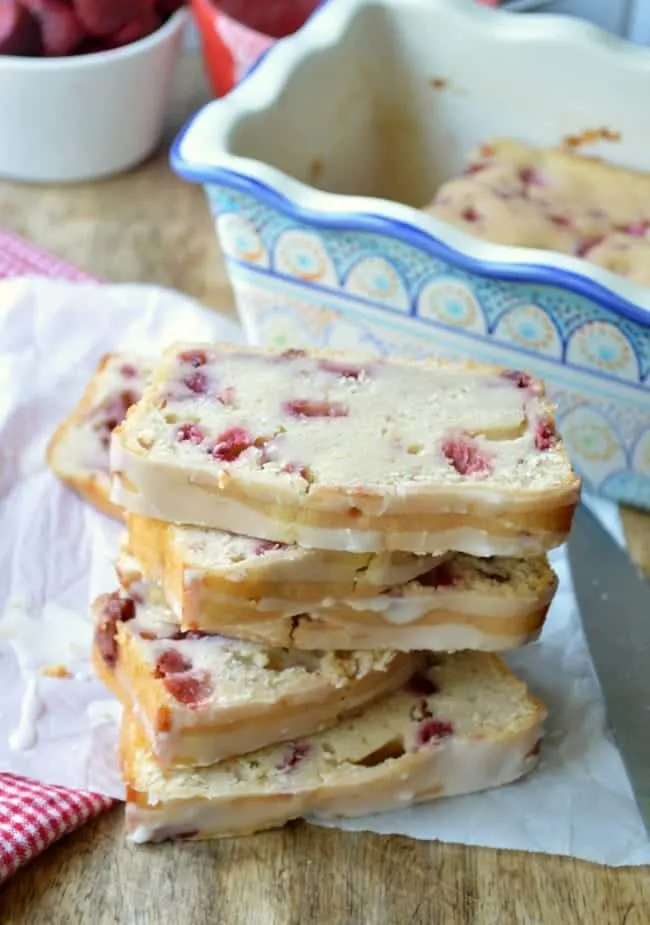 Strawberry Lemonade Quick Bread Recipe