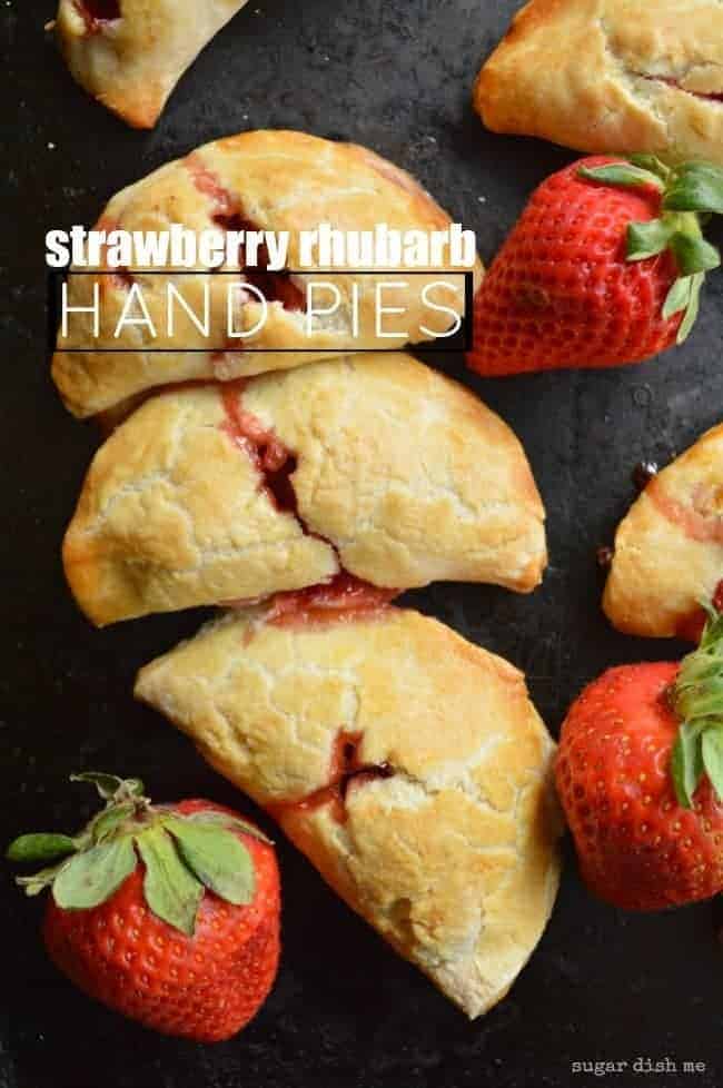 Strawberry Rhubarb Hand Pies