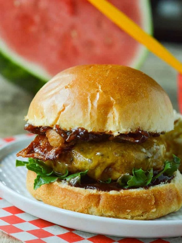 BBQ Bacon Burgers Sugar Dish Me