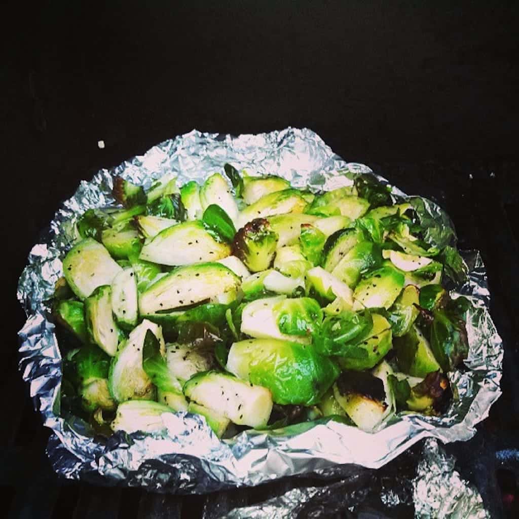 Manic Monday, Grilled Brussels Sprouts