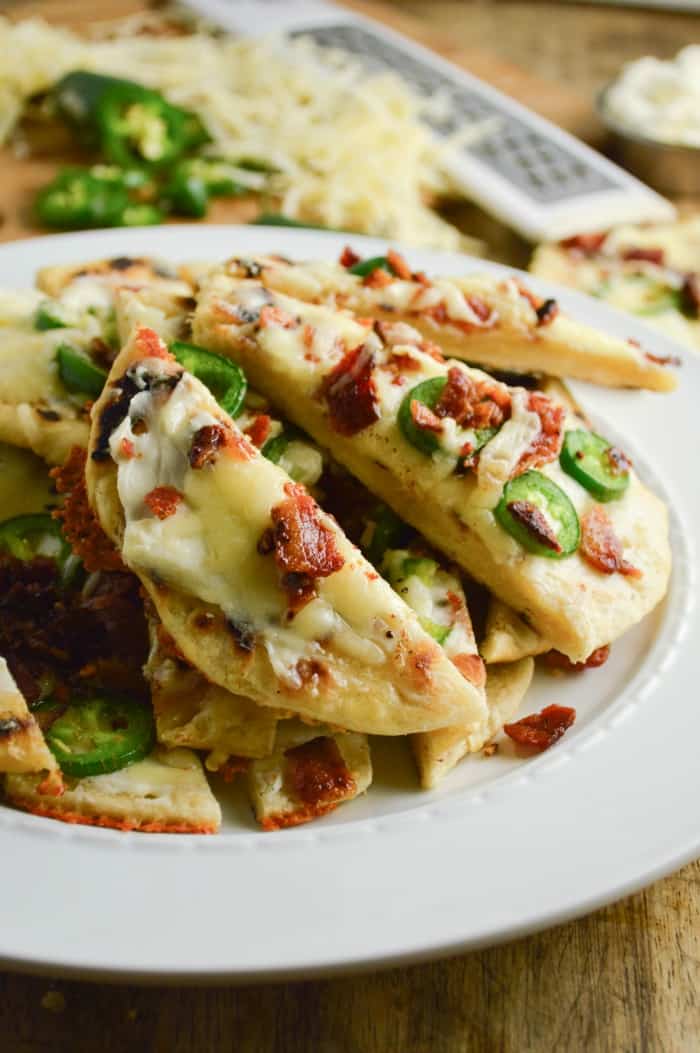 Jalapeno Popper Flatbreads