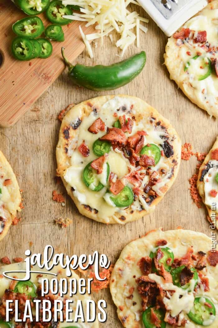 Jalapeno Popper Flatbreads