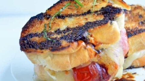 Mini Tomato and Havarti Sandwiches