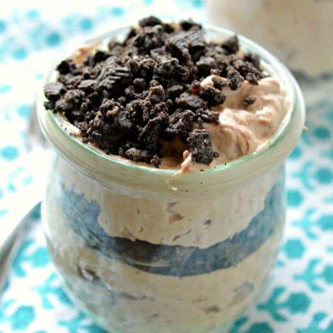 Nutella Oreo Cheesecake Parfaits