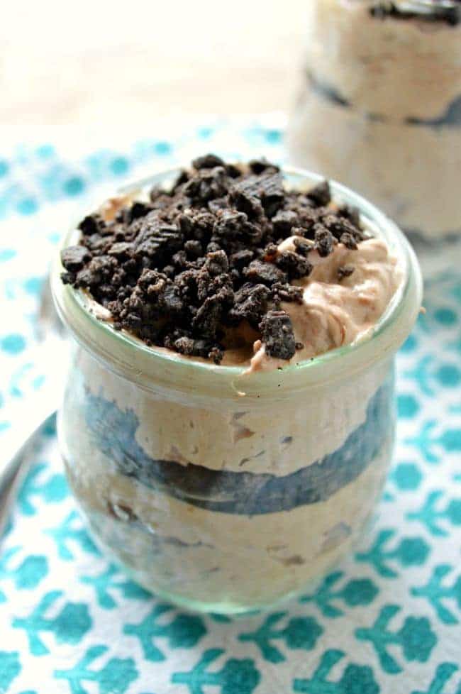 Nutella Oreo Cheesecake Parfait Recipe