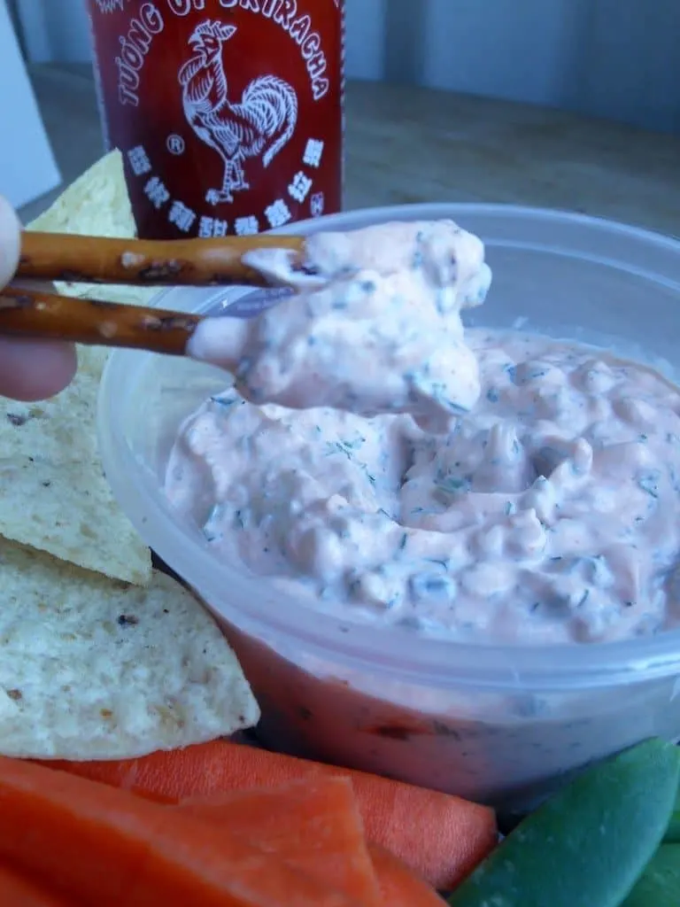 Sriracha Ranch Dill Dip