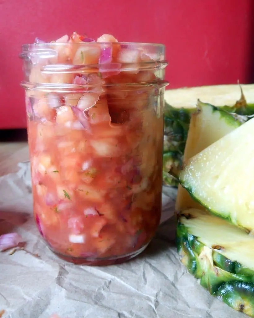Sweet and Spicy Pineapple Salsa