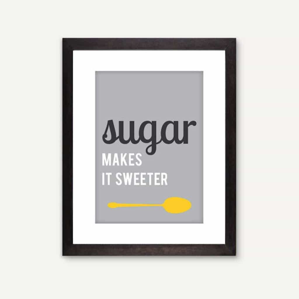 Manic Monday, Sugar Print