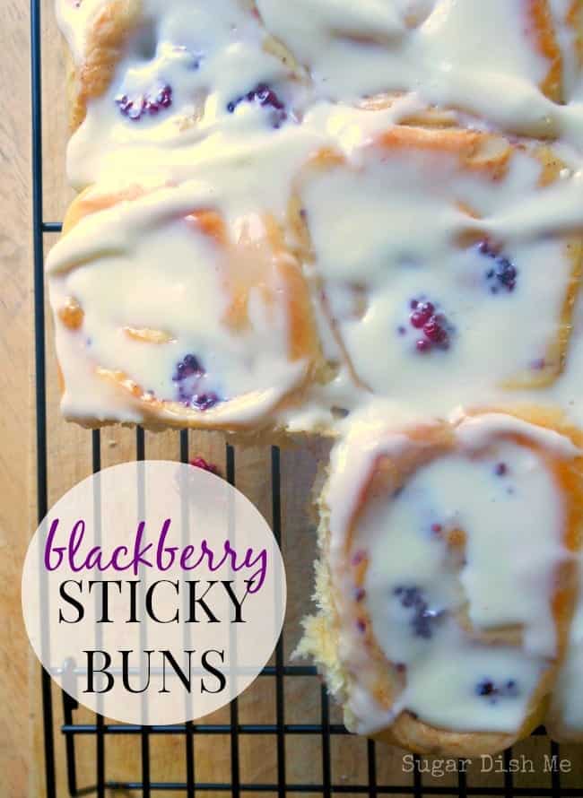 Blackberry Sticky Buns