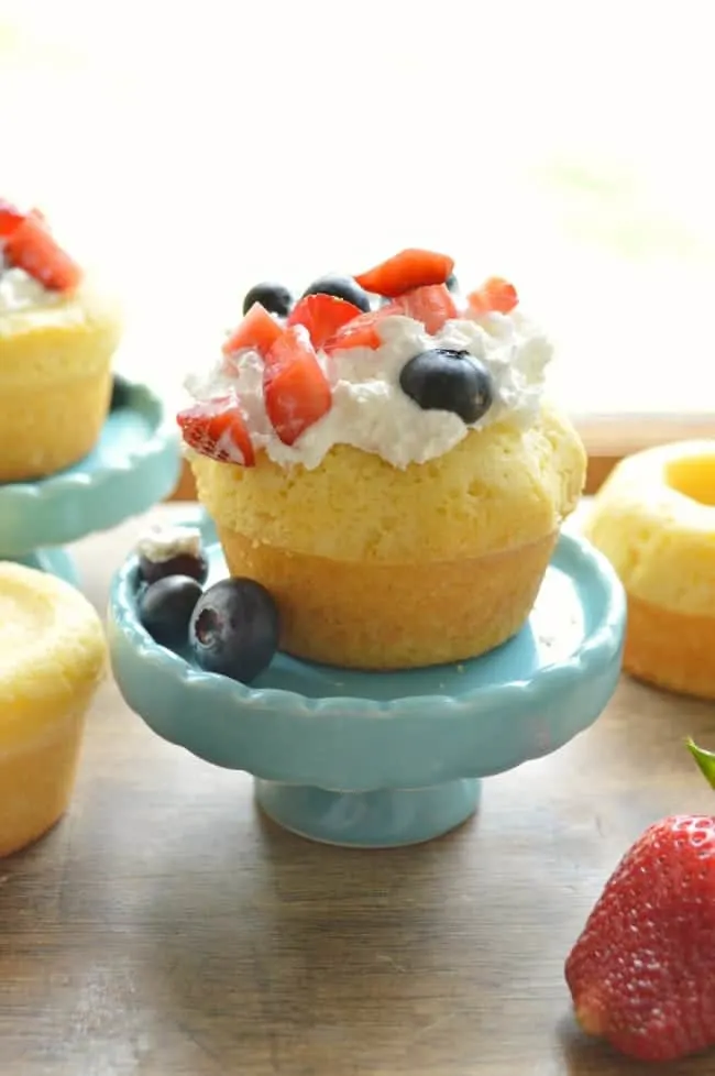 Little Blueberry Lemon Poundcakes