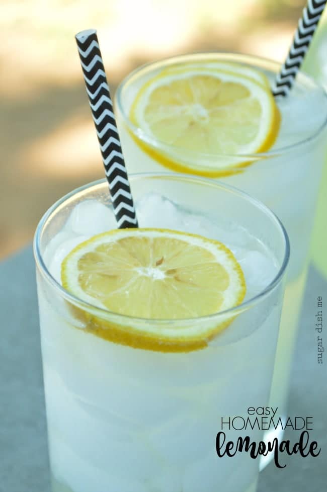 easy homemade lemonade