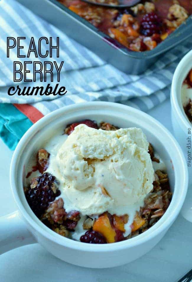 Peach Berry Crumble Recipe