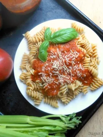 Stovetop Fresh Tomato Sauce